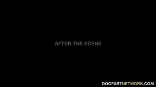 دياثة بين الأعراق: تئن للمزيد خلال شرج قوي