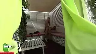 مقصوره شاطئية رملية جماعية جنس جماعي هاوي