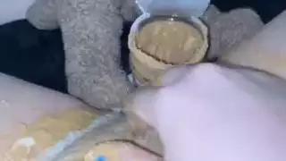 أمريكا دسم زبدة الفول السوداني في بلدي العذراء في سن المراهقة سنة القديمة الوردي غريب الغذاء صنملوس أنجلوسالولايات المتحدة الأمريكية